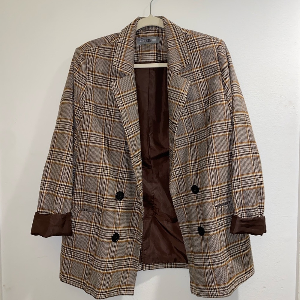 Urban Outfitters Plaid Blazer - Size Small